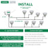Lumina Lighting® 4W MR16 LED Bulb | AC/DC 12V 3000K Warm White 380 Lumens | (6-Pack)