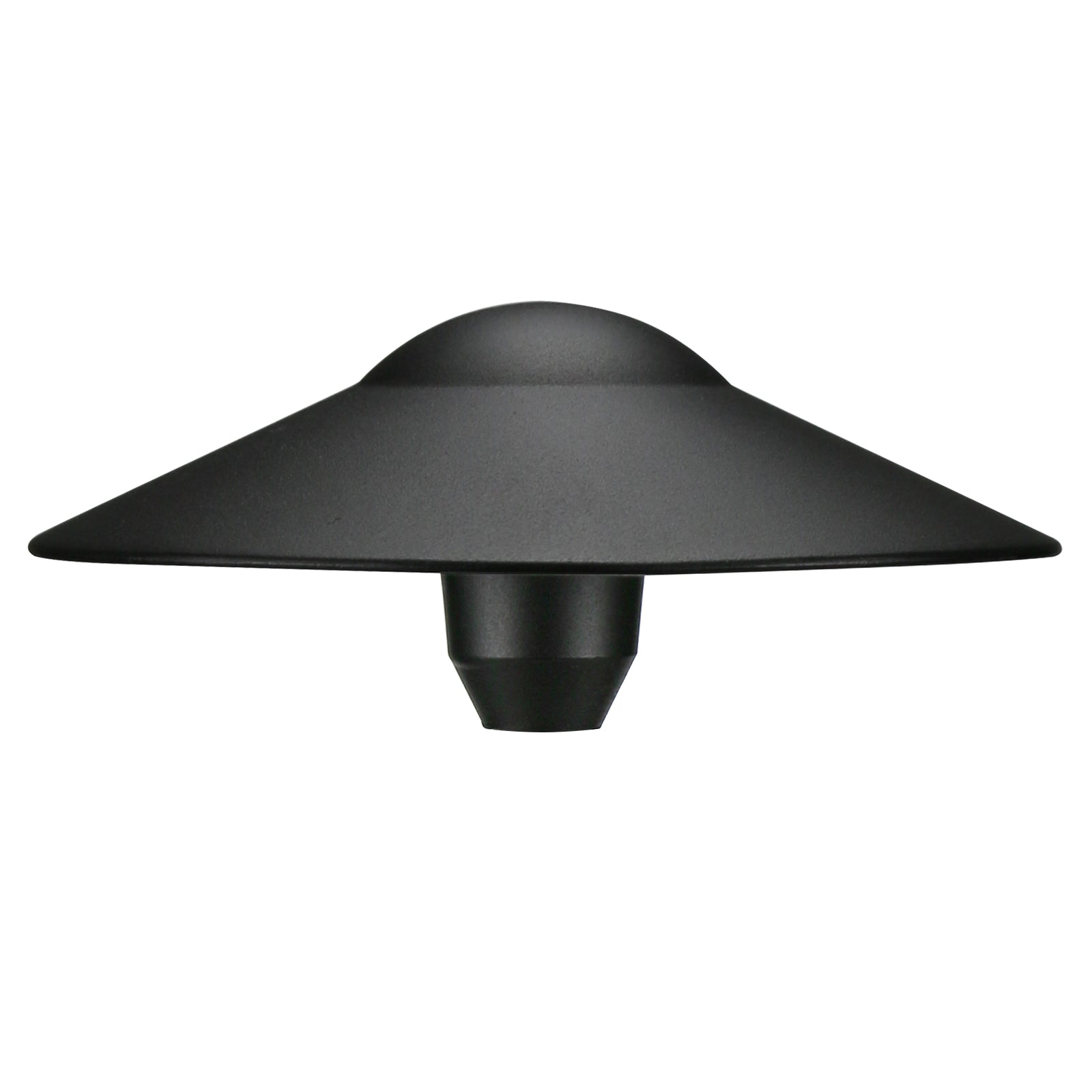 8" China Hat for Path Lights Black