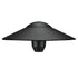 8" China Hat for Path Lights Black