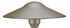 8" China Hat for Path Lights Bronze