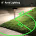 Lumina Lighting® 3W Landscape Path Lights | Low Voltage Landscape Lighting | Low Voltage Outdoor Pathway Lights 12V 3000K - Replaceable G4 LED Bulb (Bronze, 8-Pack)
