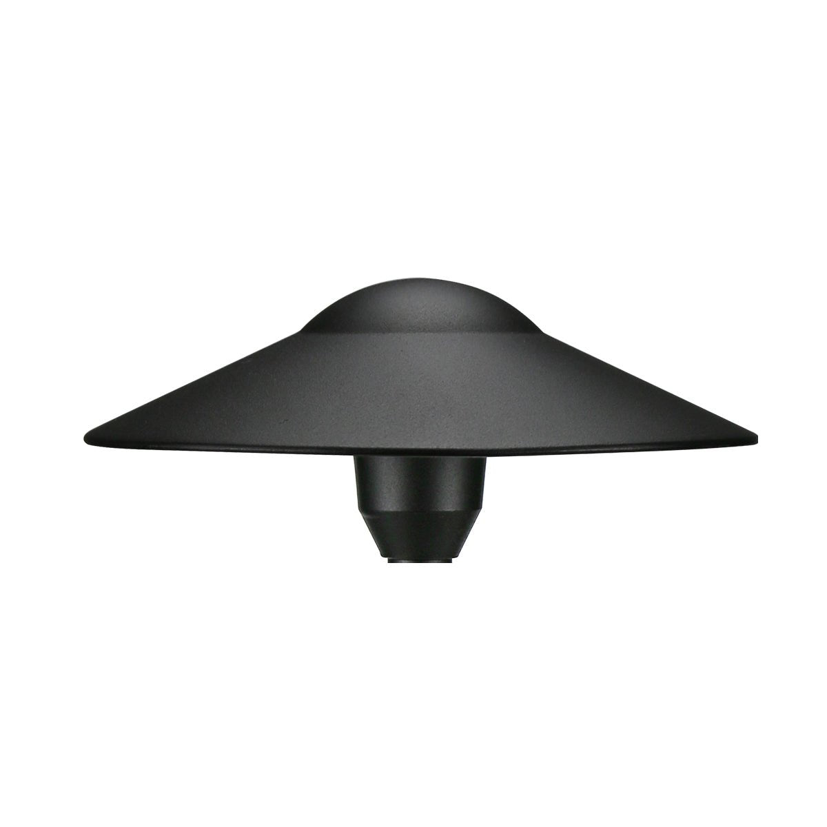 8" China Hat for Path Lights Black