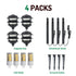 2 Spotlights SFL0104-BKLED, 4 Pagoda Path Lights, 1 Transformer