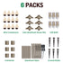 Lumina Lighting® 3W Low Voltage LED Pathway Lights 12V Replaceable LED Bulb Included PAL0106-BZLED6 (Bronze, 6-Pack)