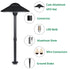 Lumina Lighting® 3W Low Voltage LED Pathway Lights 12V Replaceable LED Bulb Included PAL0108-BKLED8 (Black, 8-Pack)