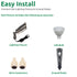 Lumina Lighting® 5W Cast Brass Low Voltage LED Spotlight | 12V Replaceable LED Bulb Included (Antique Brass, 6-Pack)