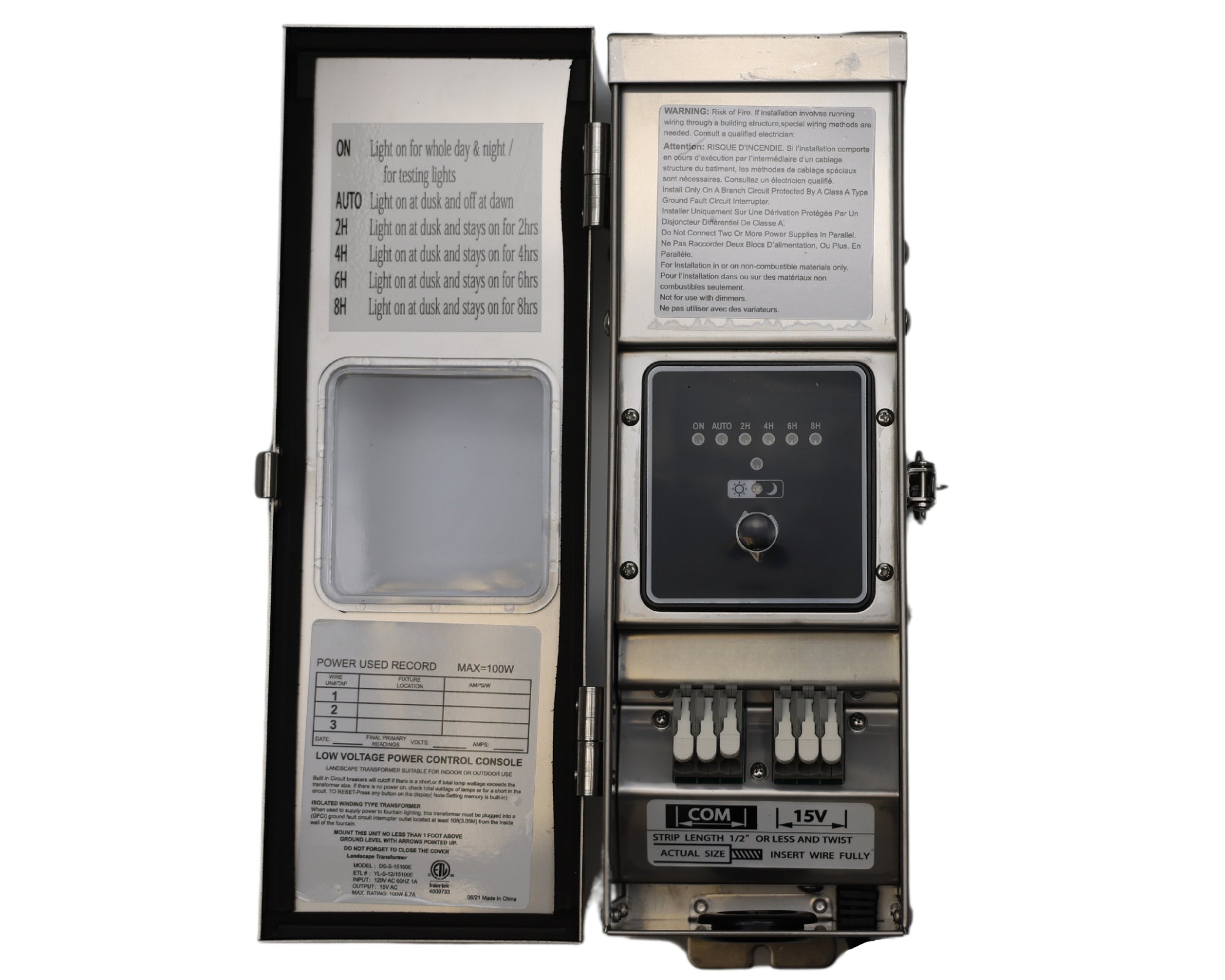 6 Spotlights SFL0104-BKLED, 6  Pagoda Path Lights PAL0103-BKLED