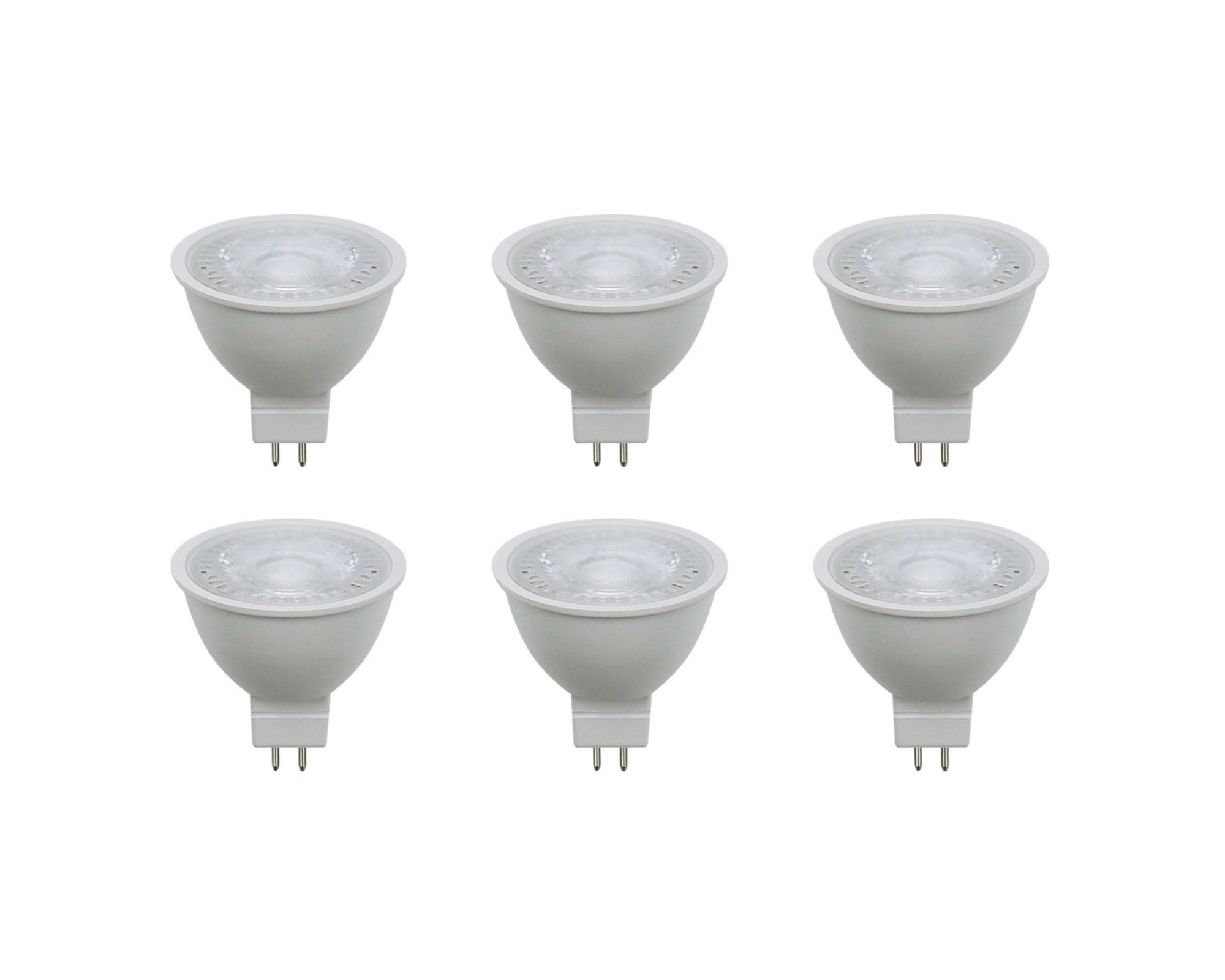 Lumina Lighting® 5W MR16 LED Bulb | AC/DC 12V 3000K Warm White 560 Lumens | (6-Pack)
