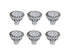 Lumina Lighting® 5W MR16 LED Bulb | AC/DC 12V 3000K Warm White 380 Lumens | (6-Pack)