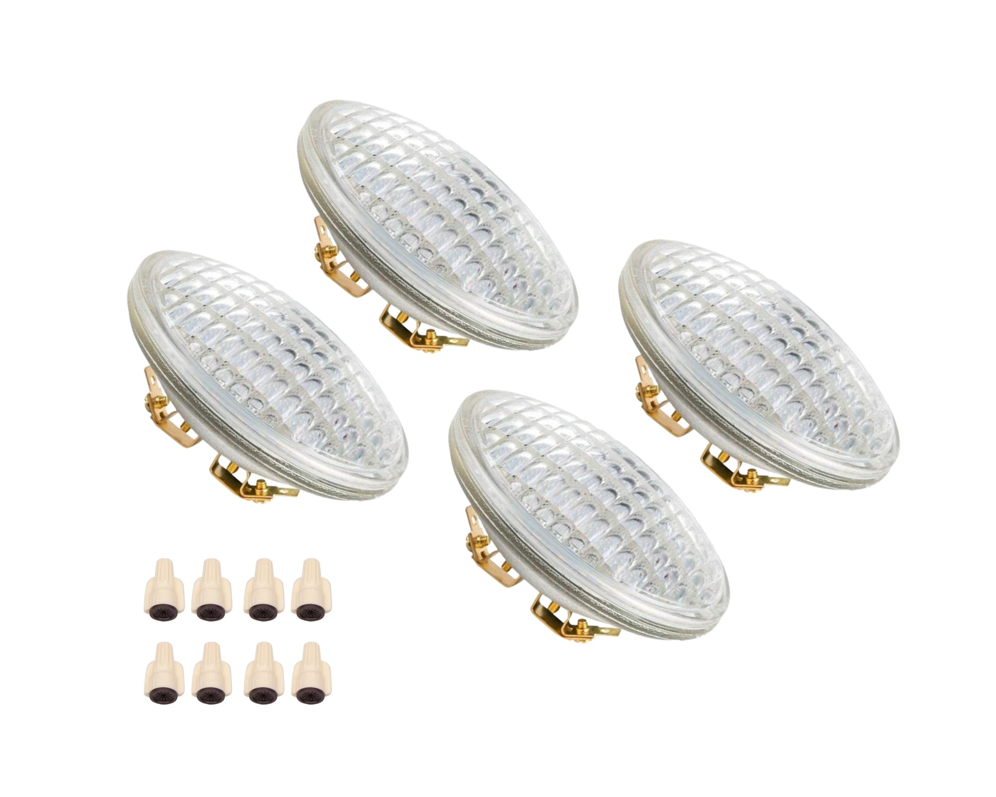 Lumina Lighting® 6W PAR36 LED Bulb | AC/DC 12V 3000K Warm White, 700 Lumens | (4-Pack)